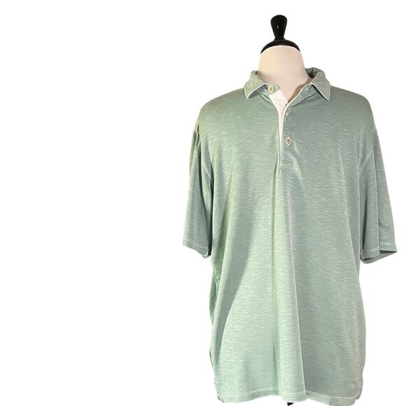 Tommy Bahama Mint Green Polo Shirt - Picture 1 of 4
